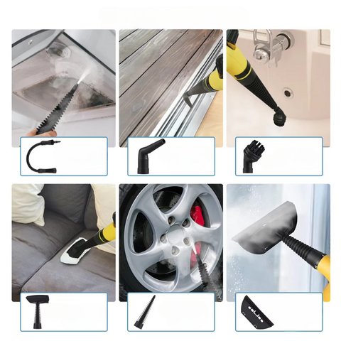 Curățător cu abur de înaltă presiune — Eficient și versatil