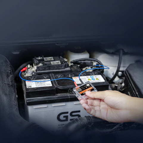 בודק סוללות לרכב Bluetooth – מעקב בזמן אמת