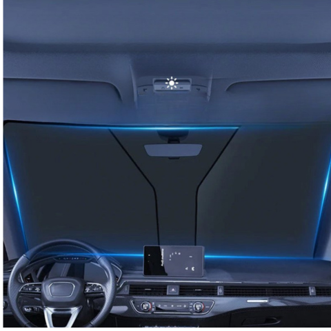 Összecsukható napernyő autóhoz – Könnyű és hatékony telepítés