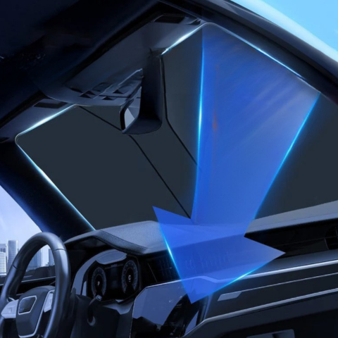 Tendina Parasole Retrattile Per Auto – Installazione Facile Ed Efficace