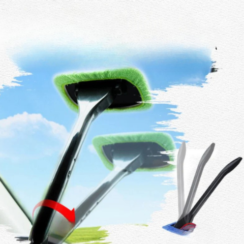 Spazzola per la pulizia dell'interno del parabrezza