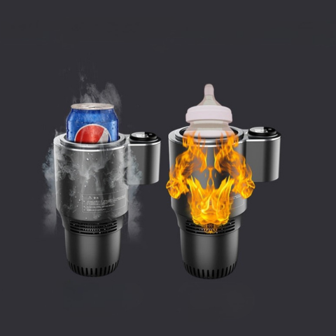 حامل كوب ذكي 2 في 1 – تنظيم وراحة في السيارة