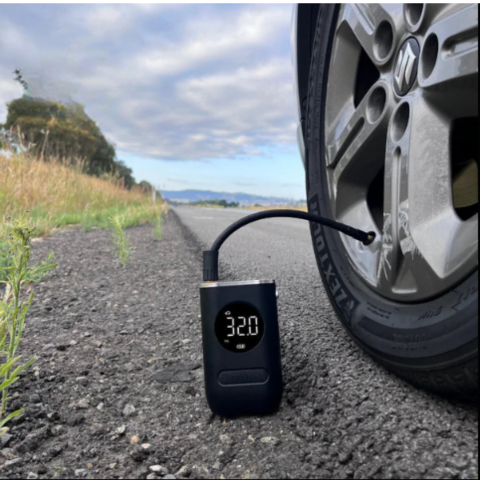 ضاغط هواء محمول - تضخيم سريع أينما كنت