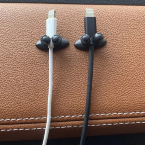 Selbstklebende Kabelclips – Einfache Organisation