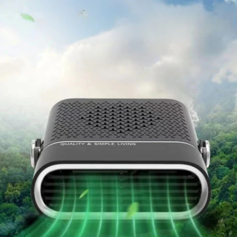 Ventilatore Multifunzionale per Auto – 4 in 1 Pratico e Compatto