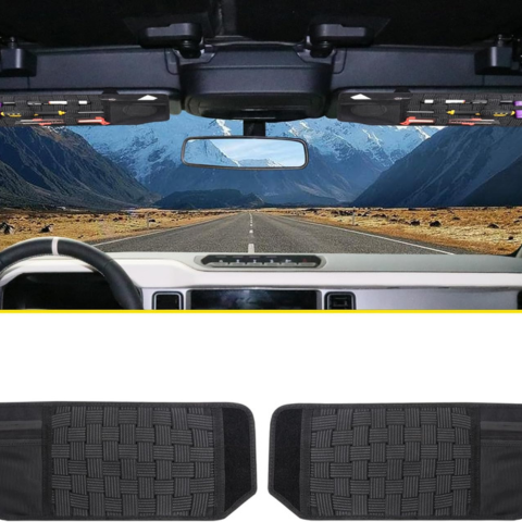 Organizátor sluneční clony – Inteligentní úložný prostor pro vaše auto