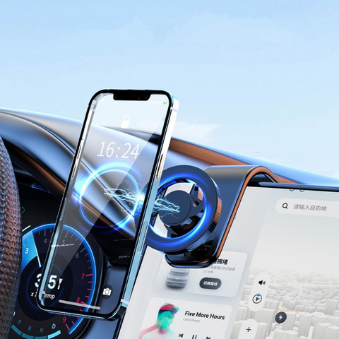 Magnetyczny Uchwyt Samochodowy – Bezpieczne Trzymanie z Regulowanym Ramieniem