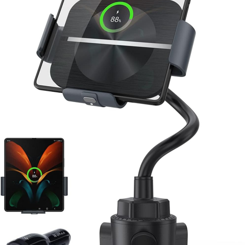 Wsparcie Telefonu Samochodowego – Mocowanie i Ładowanie Bezprzewodowe Wbudowane