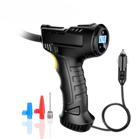 ポータブルエアコンプレッサー120W — 高速で強力な膨張