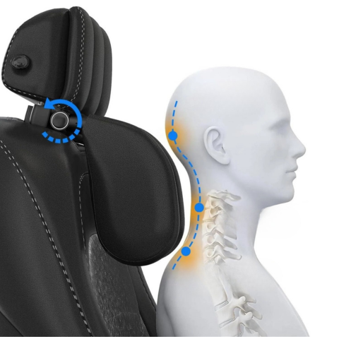 Bilsædehovedstøtte i skum — Blødhed og sikkerhed