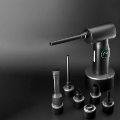 Mini dobíjecí vysavač-foukací – multifunkční a silný