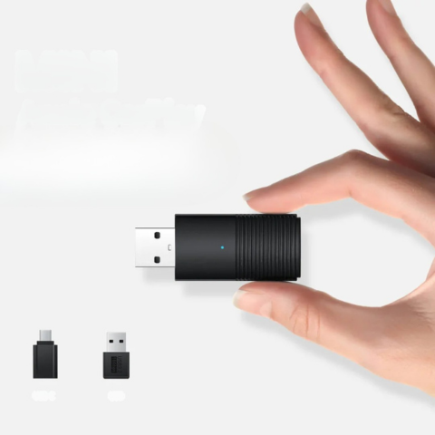 Drahtloser CarPlay-Adapter — Kompatibel mit iOS & Android Auto