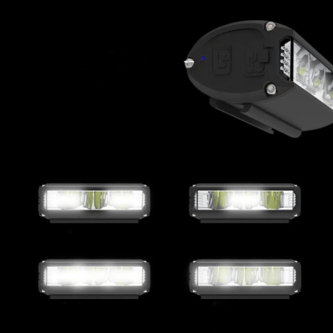 Dobíjecí cyklistická lampa – vodotěsná a ultra jasná