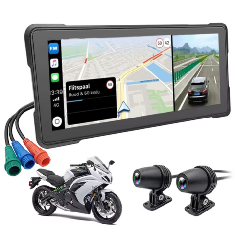 Sistema Multimedia Moto — GPS, Música y Control Inteligente