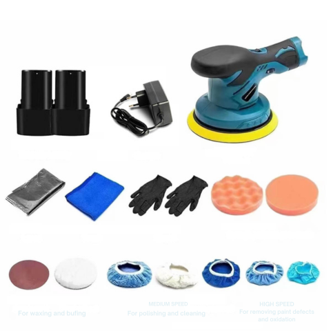 Cordless Electric Polishing Kit — 6 Adjustable Speeds