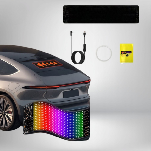 Pantalla LED Coche – ¡Muestra Lo Que Quieras En Ruta!