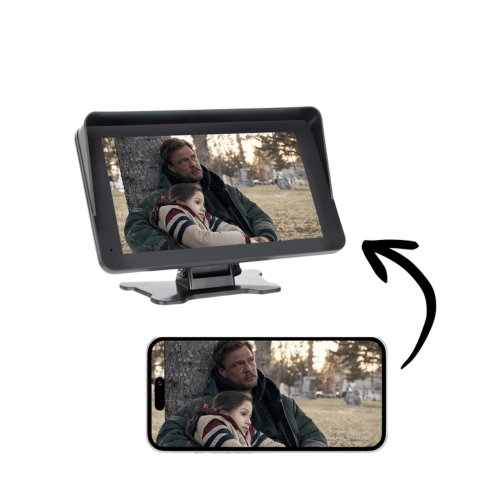 Multimedia-Bildschirm Auto — CarPlay & Android Auto kabellos