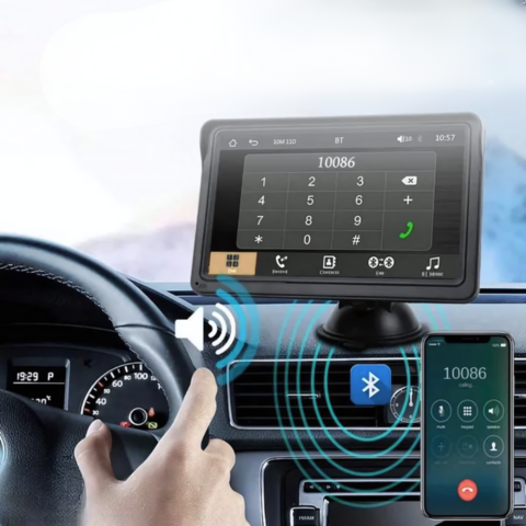 Sistema multimedia para coche - Pantalla HD y CarPlay inalámbrico