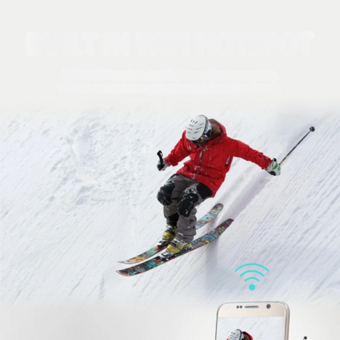 Mini Telecamera Casco – Polivalente e Compatta