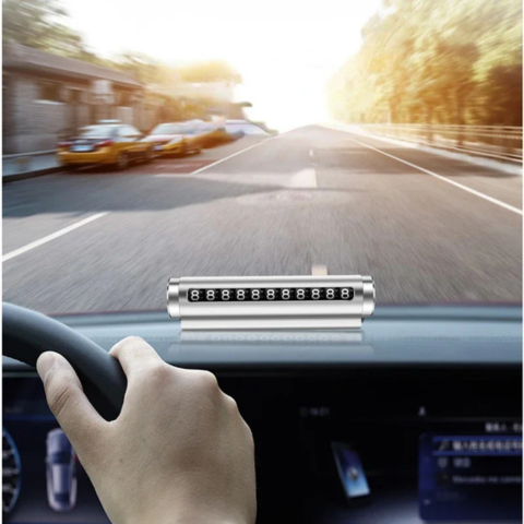 Tilapäinen Pysäköintilupa — Näkyvä Puhelinnumero