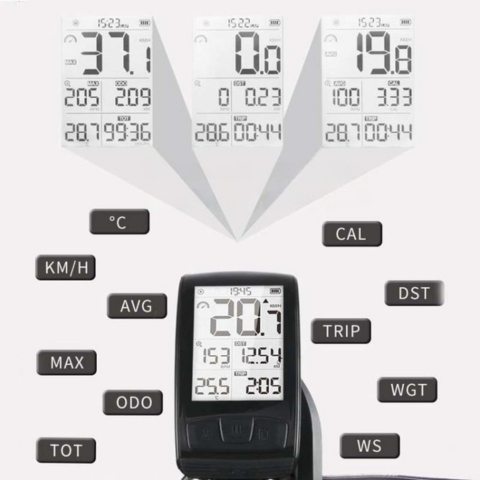 Contachilometri Ciclistico Multi-Funzione – Installazione Facile