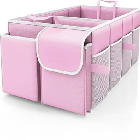 Bilskåp Organisatör — Fällbar och Praktisk Förvaring