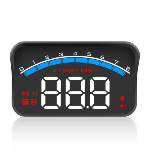 Numerinen Mittari Tuulilasille — Turvallinen Ajo Ja Näkömukavuus