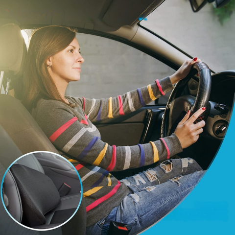 Auto Kussen Voor Rug En Zit – Versterkt Comfort