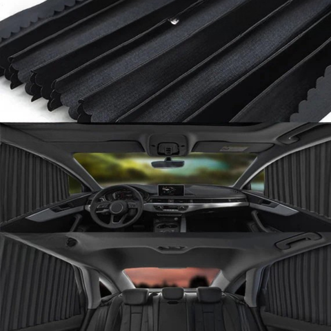 Magnetic Curtains for Car — Instant Sun Protection and Privacy