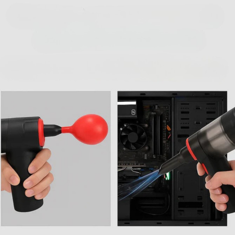 Draadloze Auto Stofzuiger 95000Pa — Diepe en Directe Reiniging