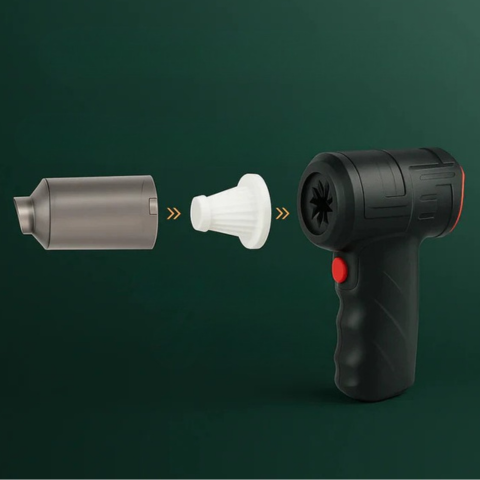 Draadloze Auto Stofzuiger 95000Pa — Diepe en Directe Reiniging