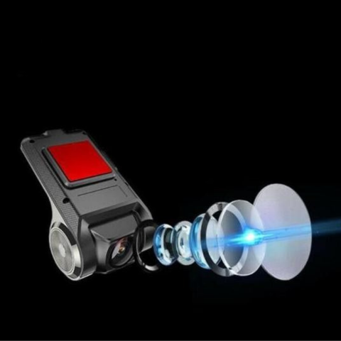 Autobewakingscamera met dubbele lens voor en achter - HD-opname en continue bescherming