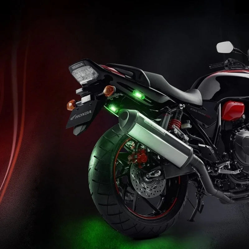 バイク用LED衝突防止ライト - 安全性とスタイル