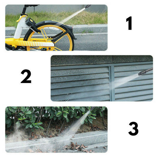 מכונת שטיפה בלחץ גבוה ללא חוט הידרופואר