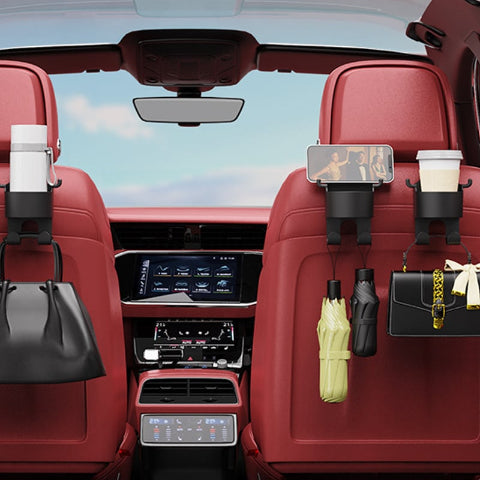 Multifunksjonell heklenål for bilseterygg