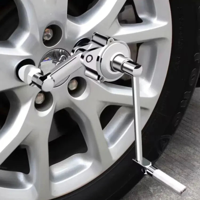 Llave de aflojamiento para rueda de auto – Fácil y eficaz