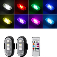 LED Ütközésgátló Fény – Kerékpározás és Motorkerékpározás 