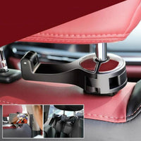 Telefoonondersteuning en tas voor hoofdsteun – 2-in-1 Praktisch 