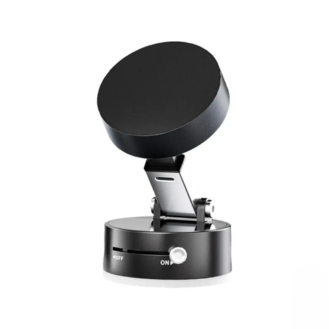 Soporte Teléfono Coche – Fijación Magnética Rotativa y Segura 