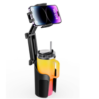 Wsparcie Telefonu w Samochodzie – Uchwyt w Uchwyt na Kubek 