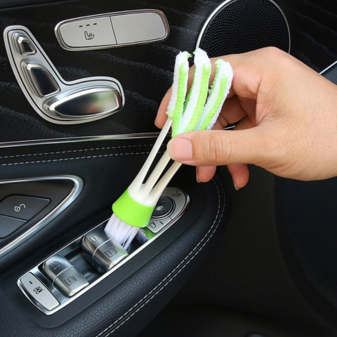 Perie de Curățare Auto – Specială pentru Aeratoare 2-In-1 