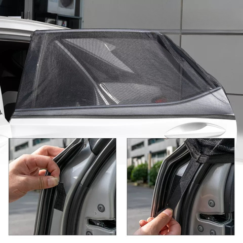Set di 4 Parasole Auto – Protezione Completa dei Vetri 