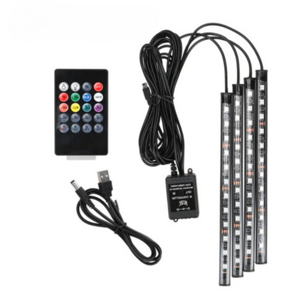 Wewnętrzne taśmy LED z synchronizacją dźwiękową 