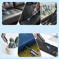 High-Performance Cordless Car Vacuum - Quick Cleaning & Convenient Use
