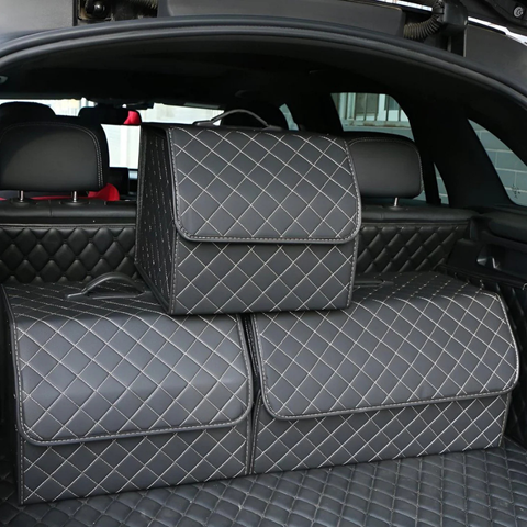 Auto Opbergkoffer – Luxe Stijl En Grote Capaciteit 