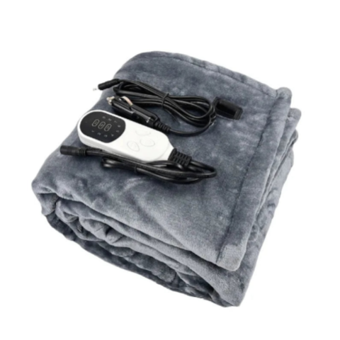 Couverture Chauffante Pour Voiture – Minuterie Intégrée Et 9 Niveaux De Chaleur
