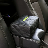Scatola Porta Fazzoletti per Auto in Pelle PU – Fissaggio Parasole o Poggiatesta