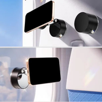 Soporte Teléfono Coche – Fijación Magnética Rotativa y Segura 