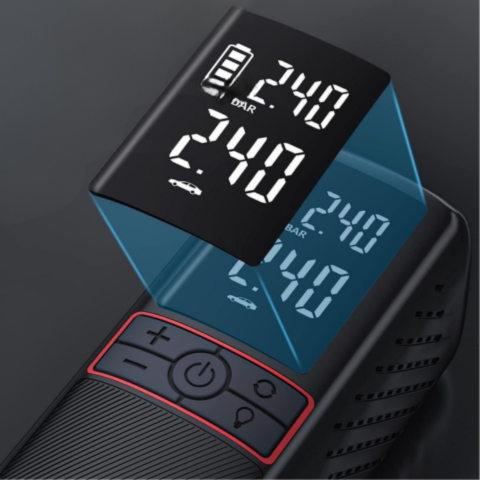 Přenosný vzduchový kompresor 160 PSI — kompaktní a snadno přenosný 