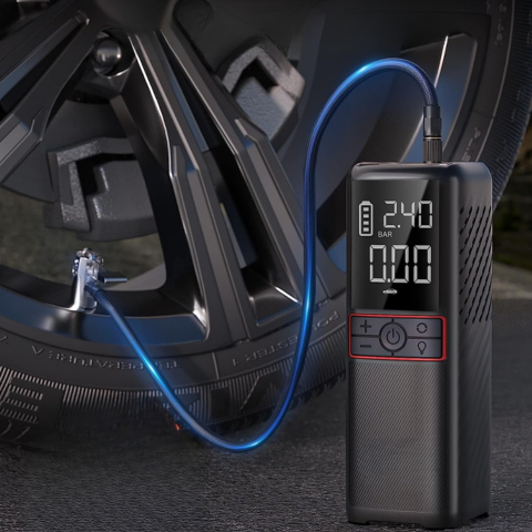 Přenosný vzduchový kompresor 160 PSI — kompaktní a snadno přenosný 